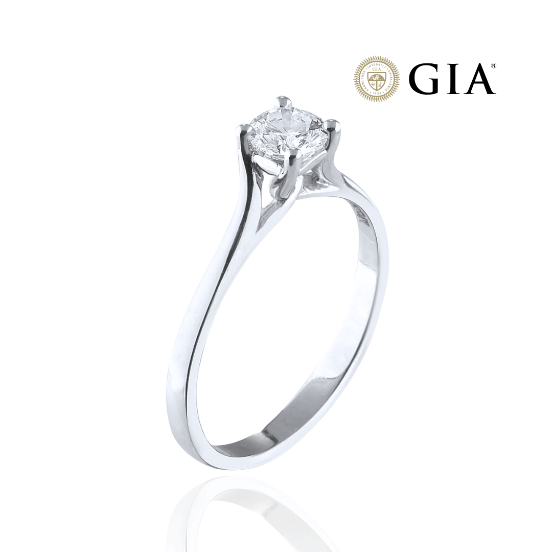 Μονόπετρο 0.45ct Πιστοποίηση GIA