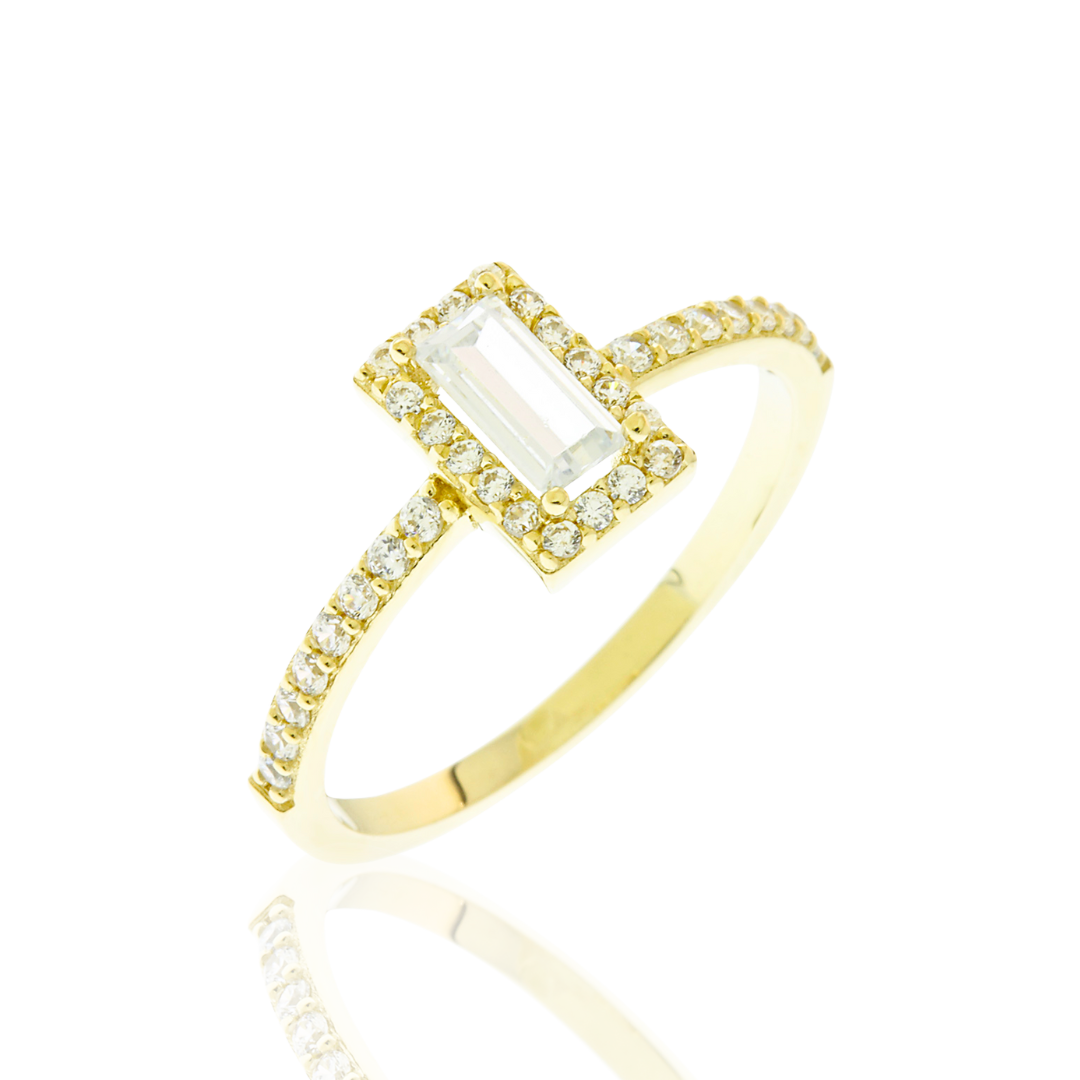 XRYSO MONOPETRO EMERALD CUT