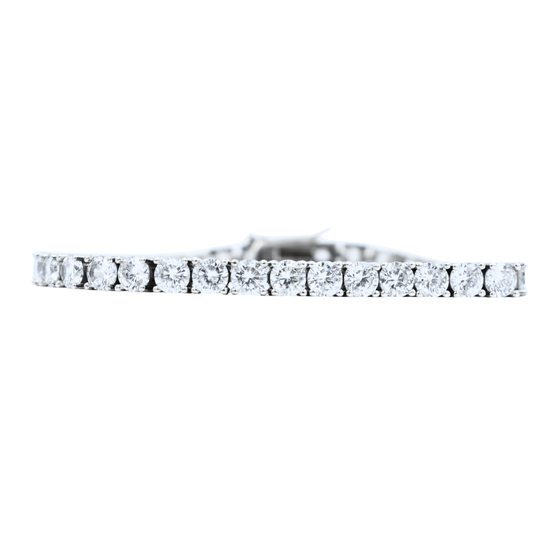 Celestia – Tennis Bracelet in 925 Sterling Silver with White Zirconia