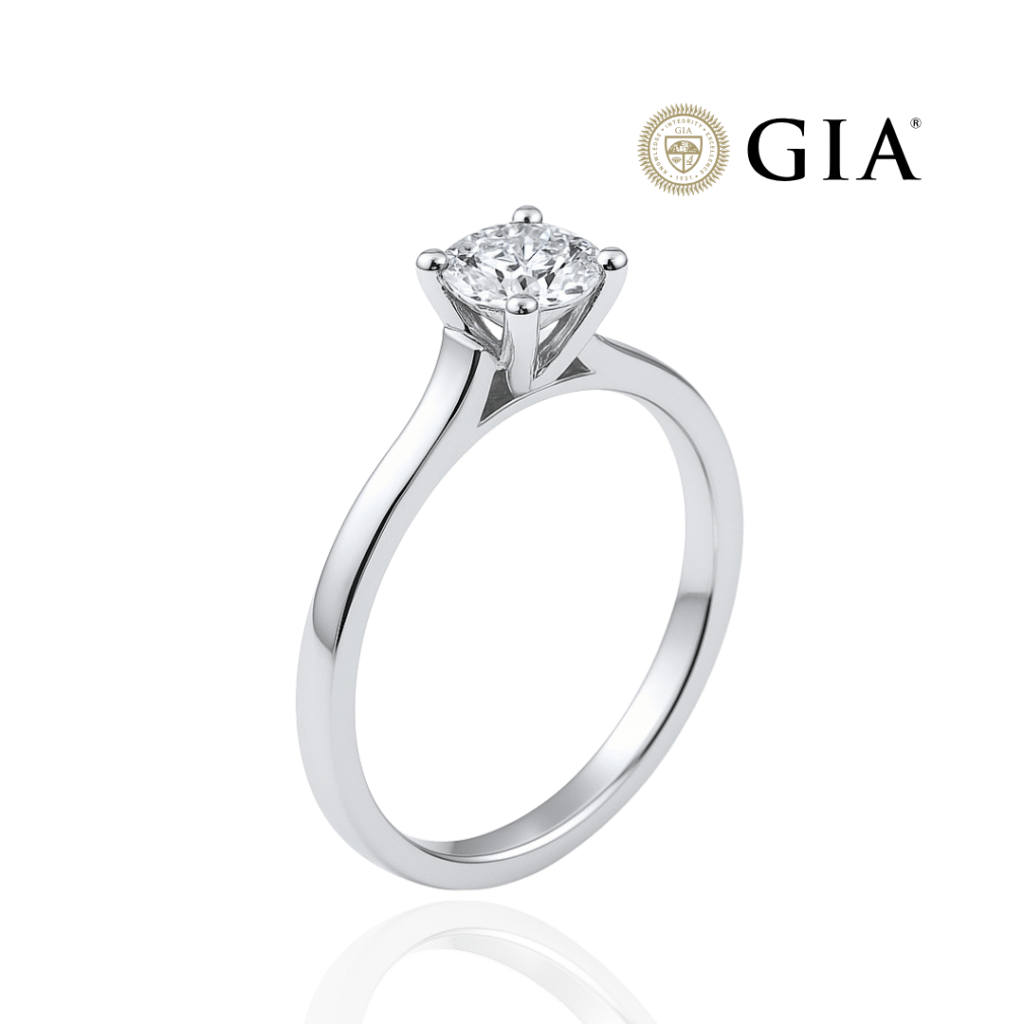 Μονόπετρο 0.45ct Πιστοποίηση GIA