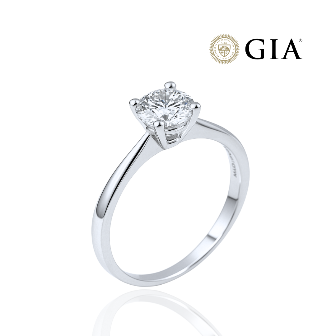 Mονόπετρο 0.40ct Πιστοποίηση GIA