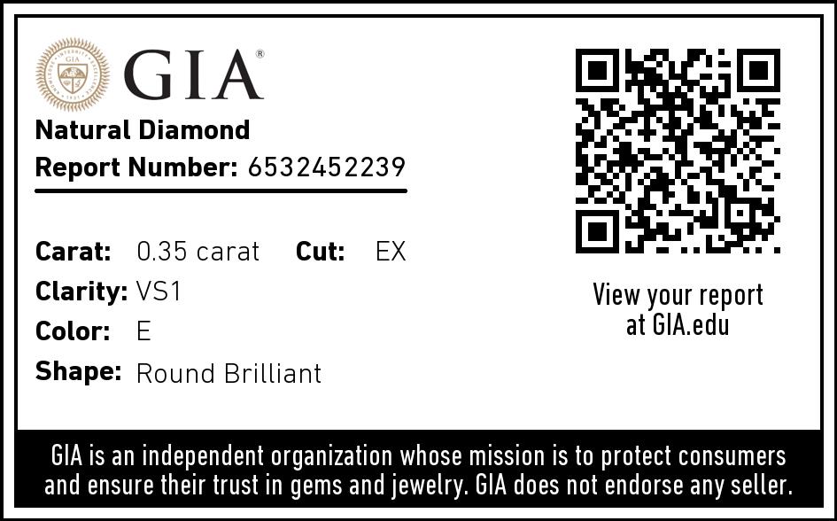 Mονόπετρο 0.35 ct Πιστοποίηση GIA - Image 4