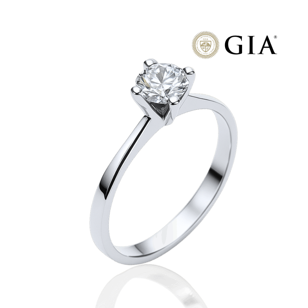 Mονόπετρο 0.35 ct Πιστοποίηση GIA