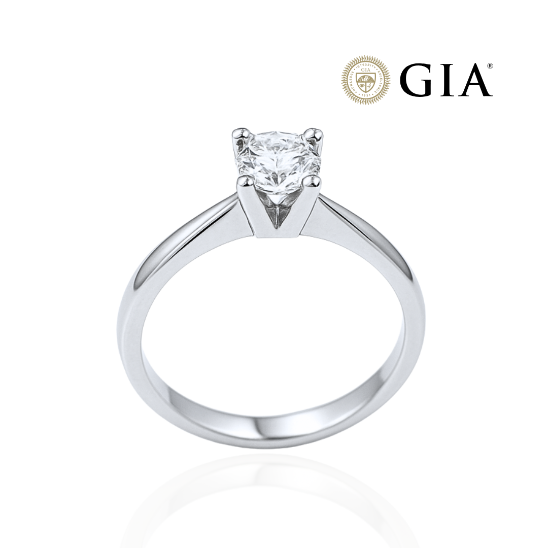 Engagement Ring 0.50ct GIA Certified - Image 2