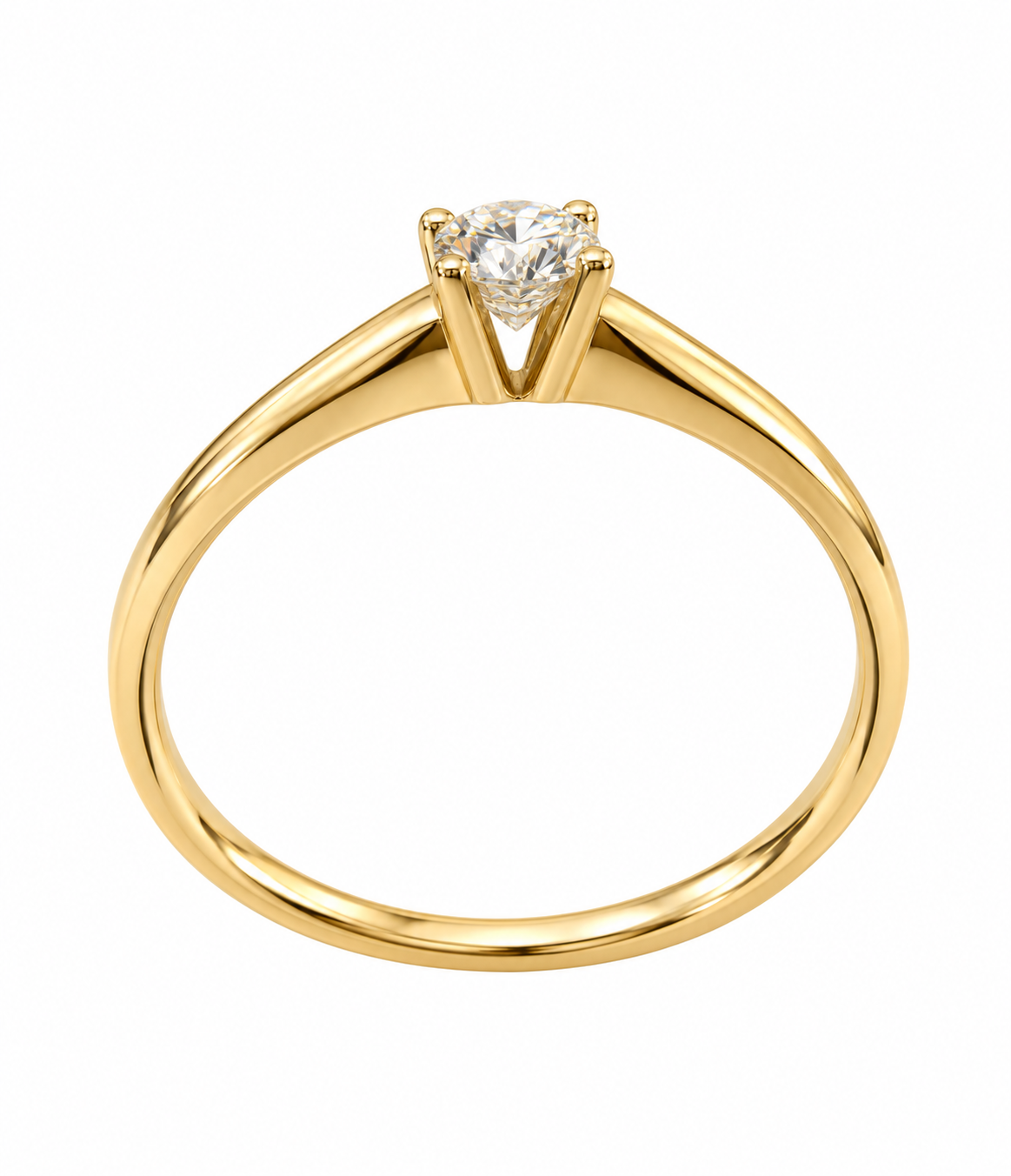 Μονόπετρο Χρυσό 18Κ Διαμάντι 0.22ct | MONOΓΥΙΟΣ 1952 - Image 3